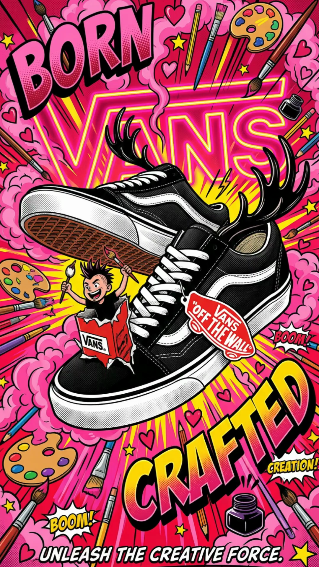 The Art Explosion – Pop-Art Comic Ad