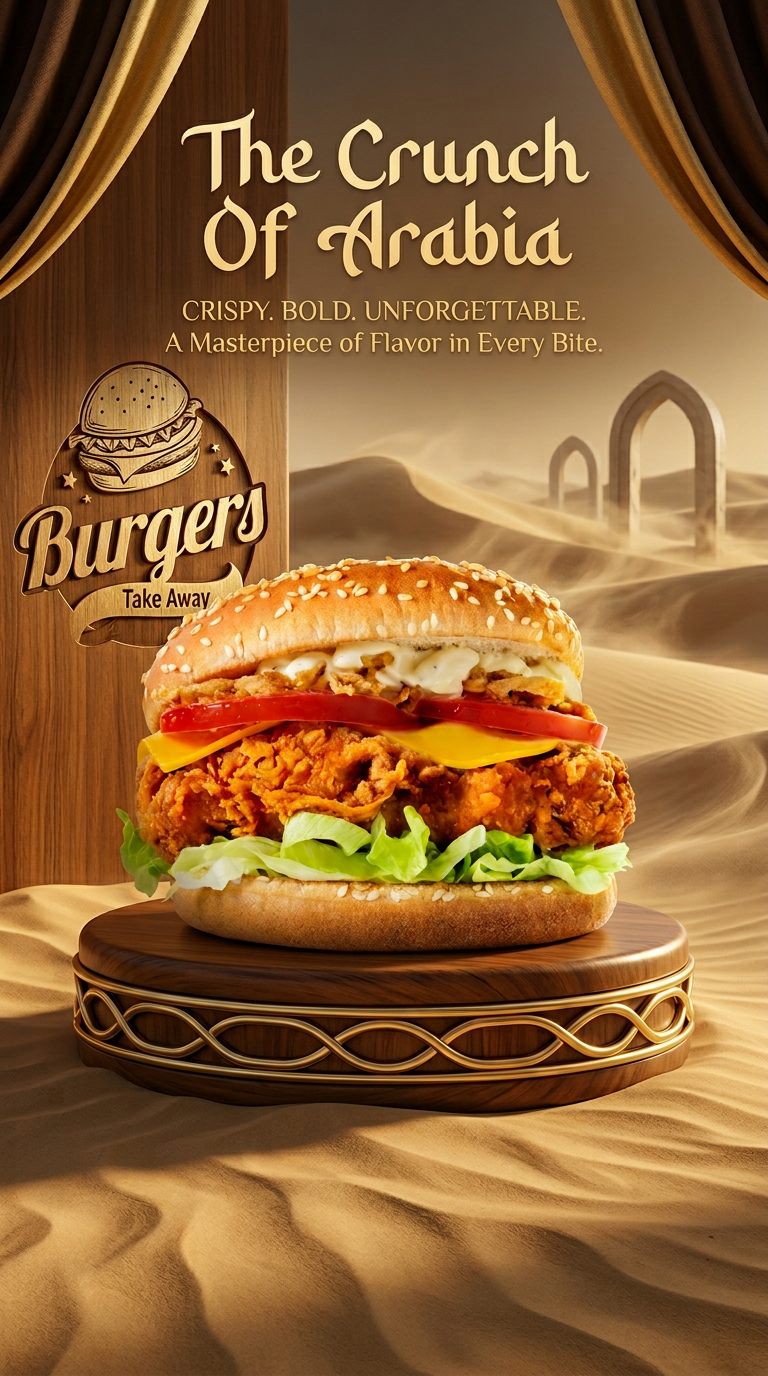 Sands of Flavor – Luxury Desert Ad