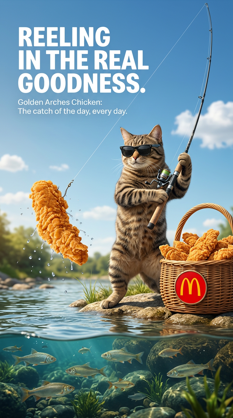Catch of the Day – Heroic Surreal Ad