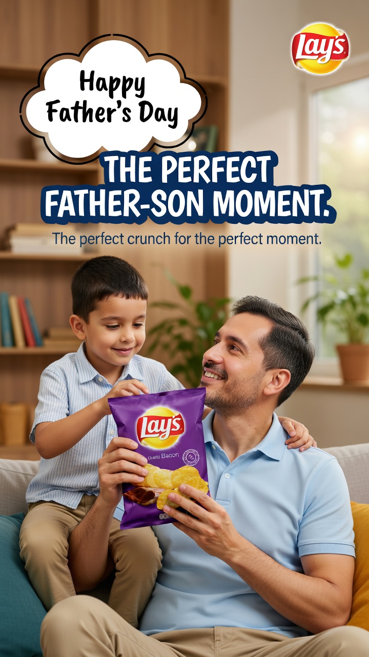 Father’s Day  – Warm Father-Son Gift Ads