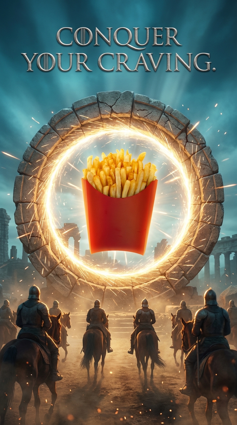 Game Of Thrones Style AI Product Poster – Epic Cinematic Ad Promotion