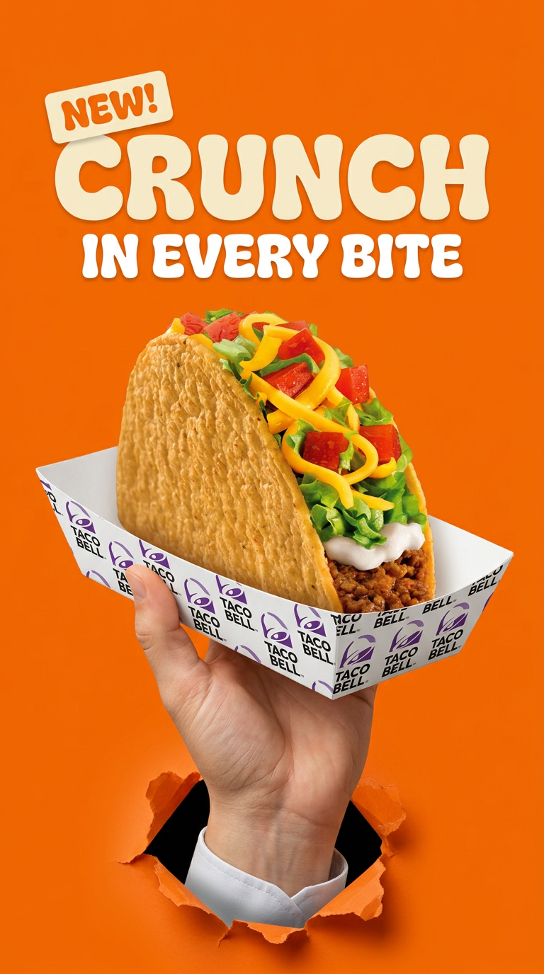 Grab the Bite – Modern Fast-Food Ad
