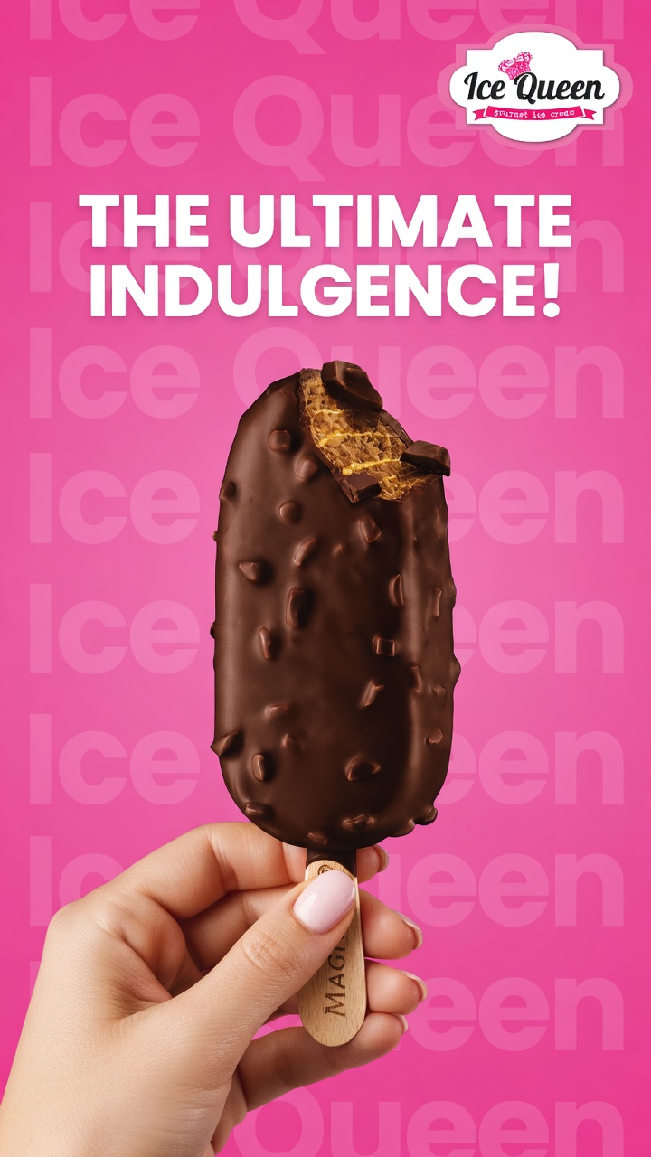Handheld Food Product Photography – Bold Branded Ad Creatives