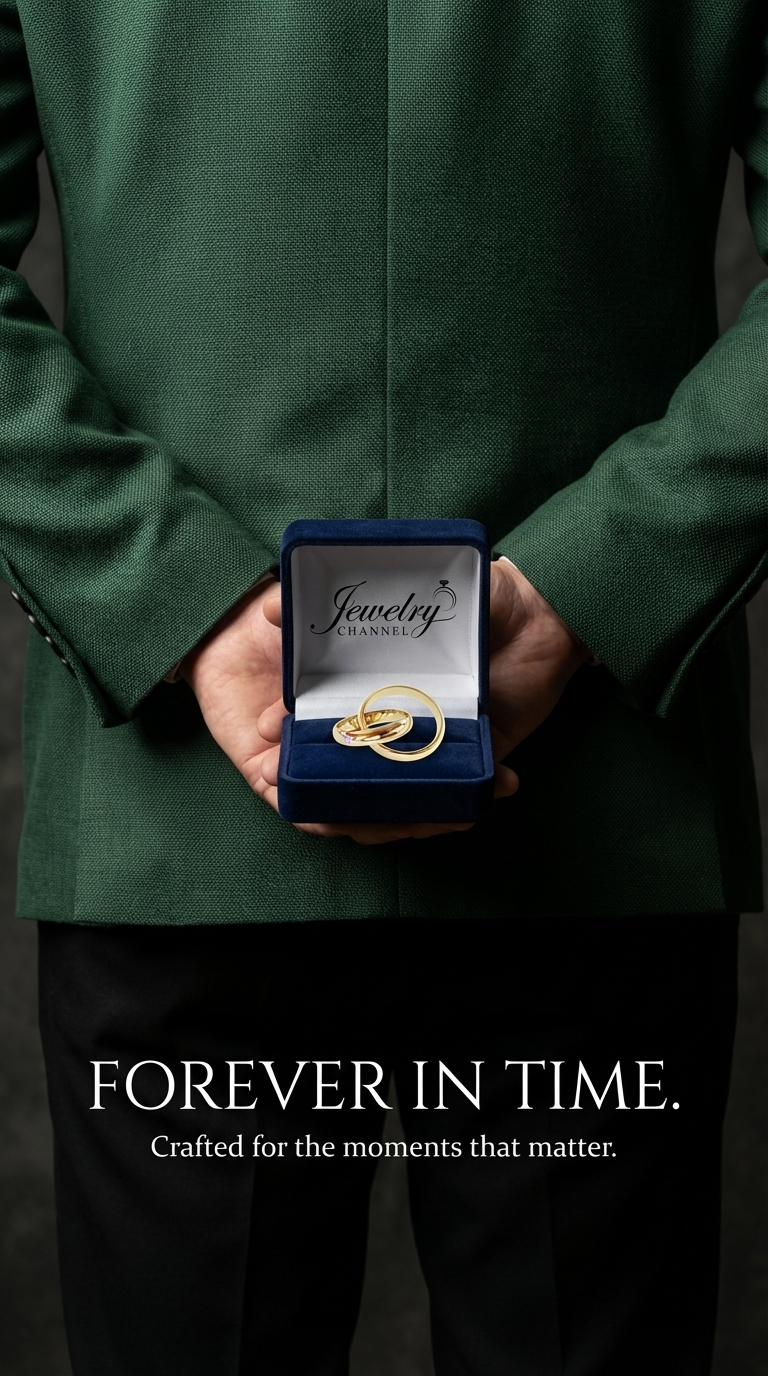 Hidden Proposal Jewellery Poster – Cinematic Engagement Ad