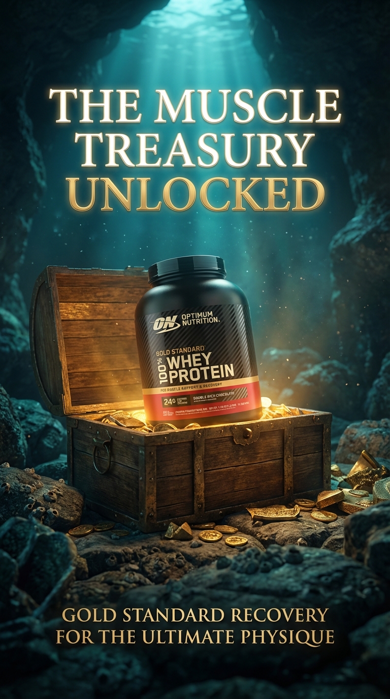 Hidden Treasure AI Product Poster – Cinematic Ad Promotion