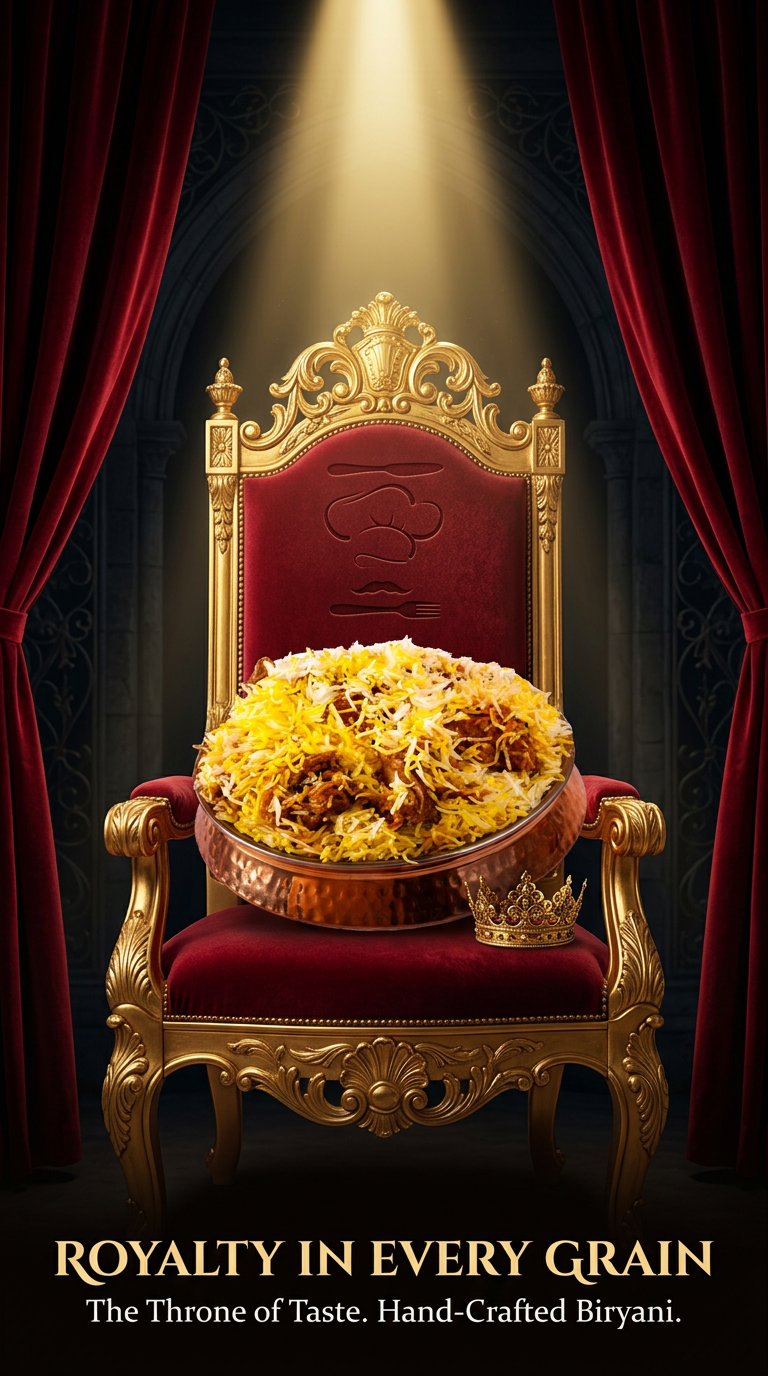King of Flavor – Royal Throne Ad