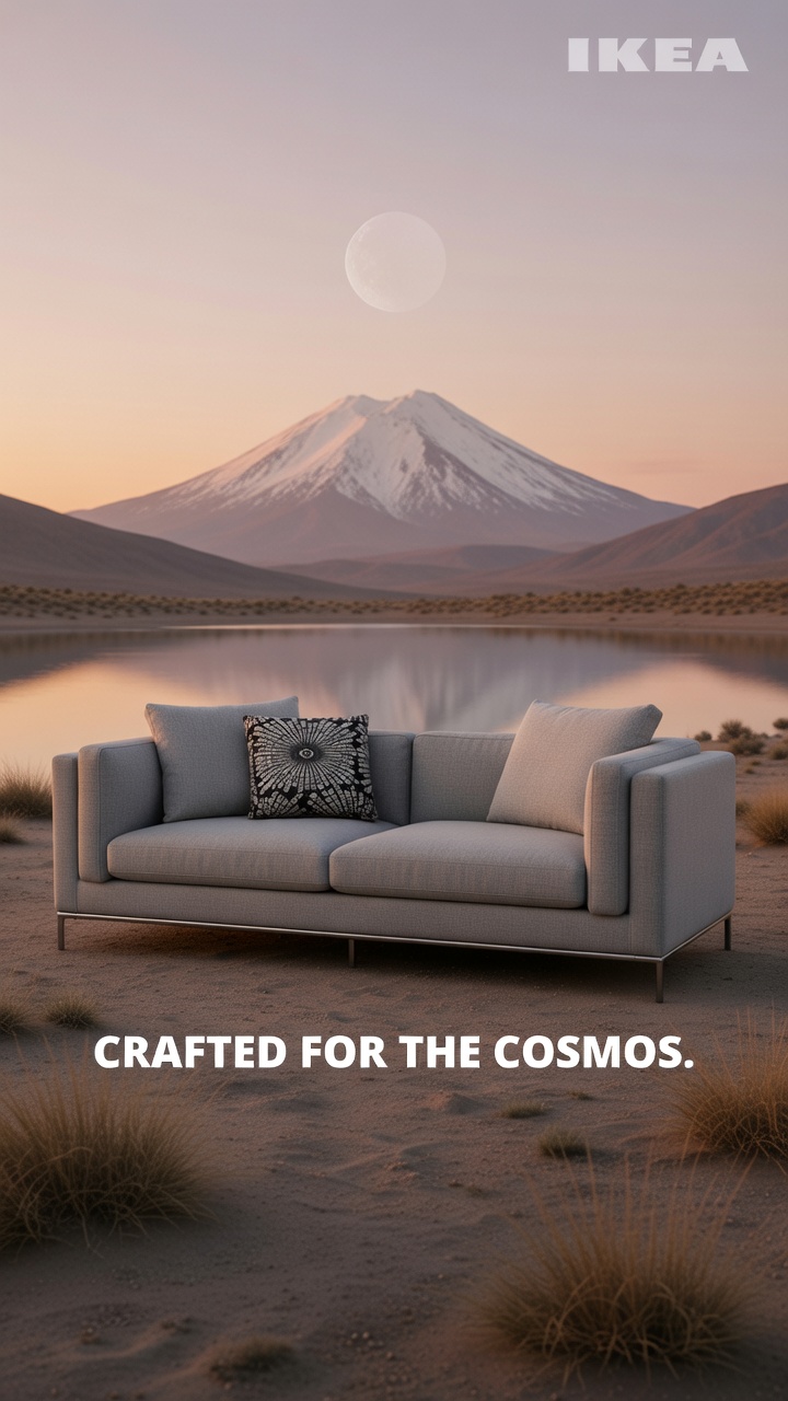 Luxury Desert Mirage – Quiet Luxury Ad Creatives