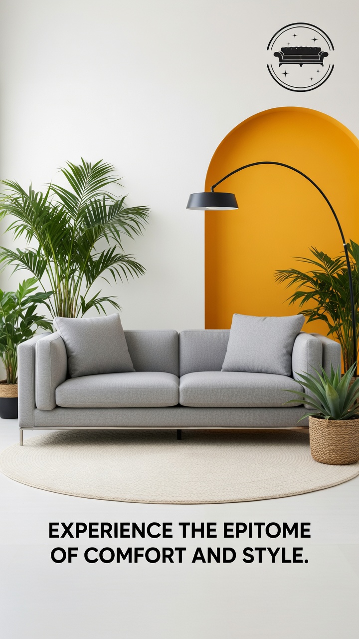Modern Luxury Studio Product Photography – Minimalist Interior Ads