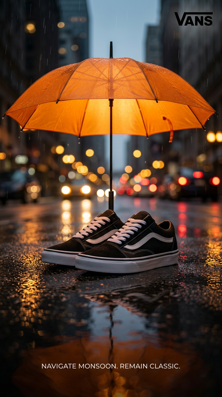 Monsoon Guardian — premium rainy-season advertising
