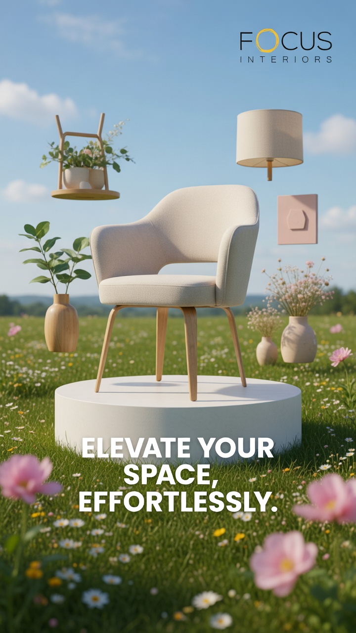 Nature Minimalist  – Airy Outdoor Ad Poster