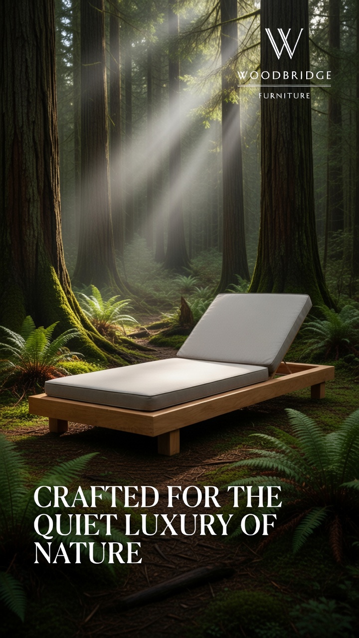 Redwood Luxury Furniture Photography – Editorial Forest Ad Creative