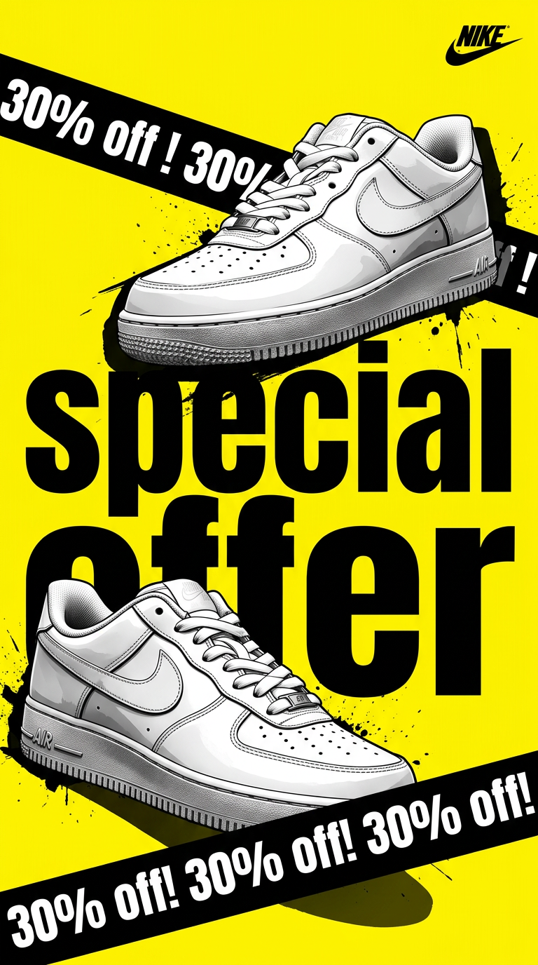 Special Offer Blast —  high-energy Ad