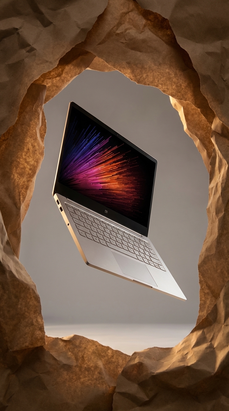 Textured Brown Paper Arch AI Product Photography with Luxury Theme