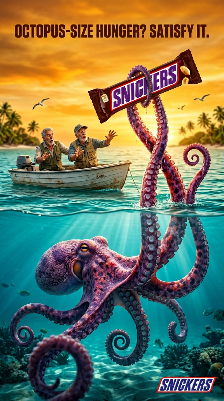 The Unexpected Catch – Surreal Ocean Reveal Ad