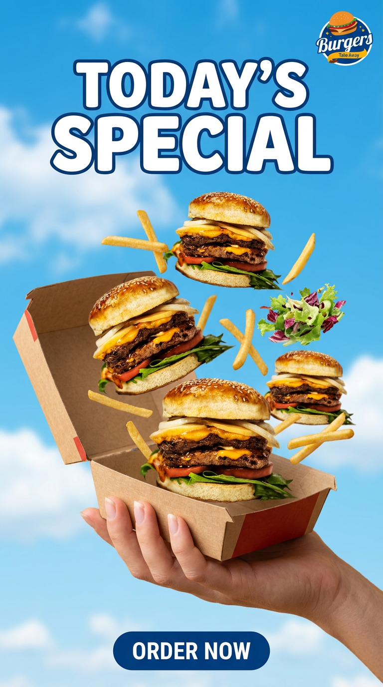 Today's Special Drop – summer food advertising