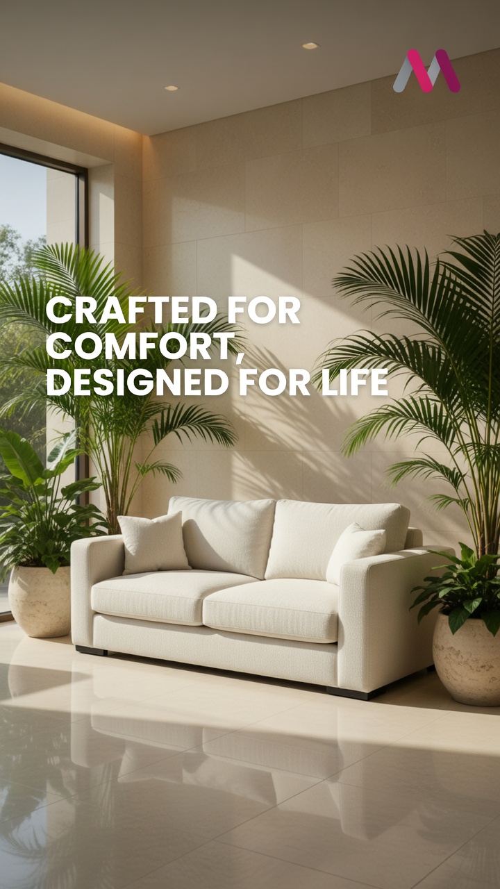 Tropical Luxury Product Photography – Premium Interior Ad Creatives