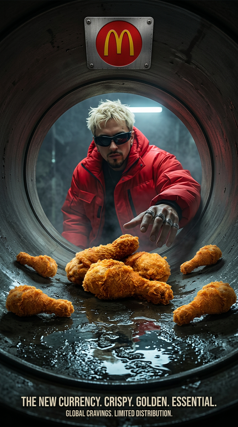 Underground Reach Food Ads – Cyberpunk Street Brand Concept