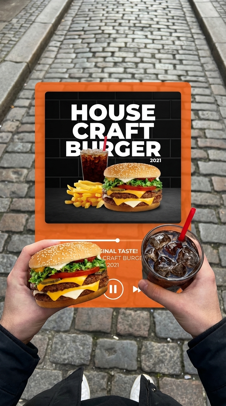 Urban Playlist Food Ads – Street Music Experience Campaign