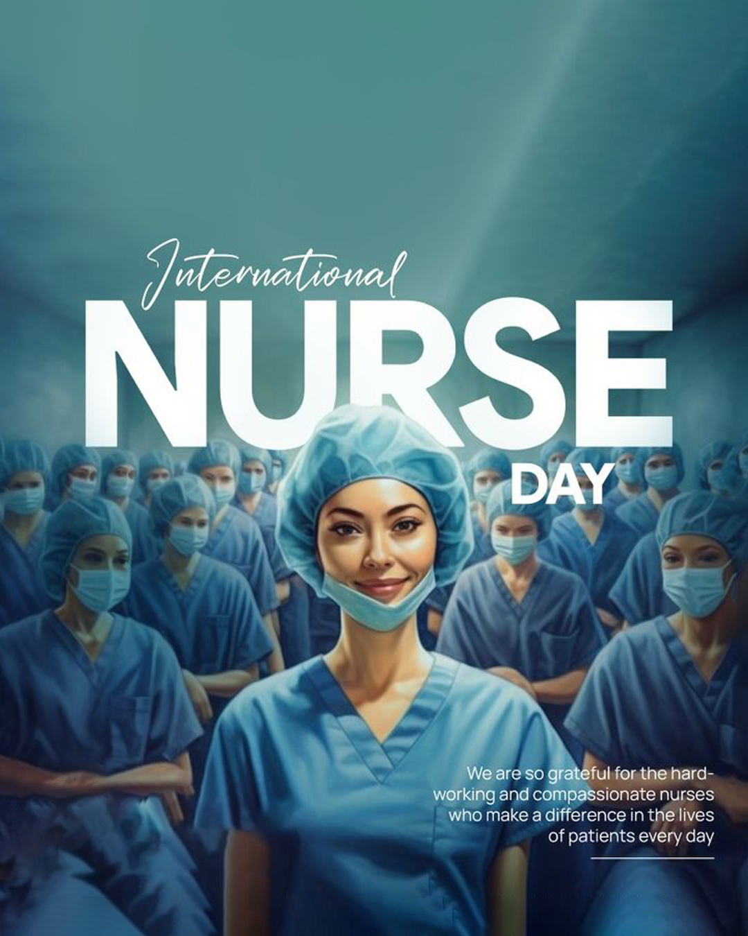 International Nurses Day Poster – Special Day Brand Greeting