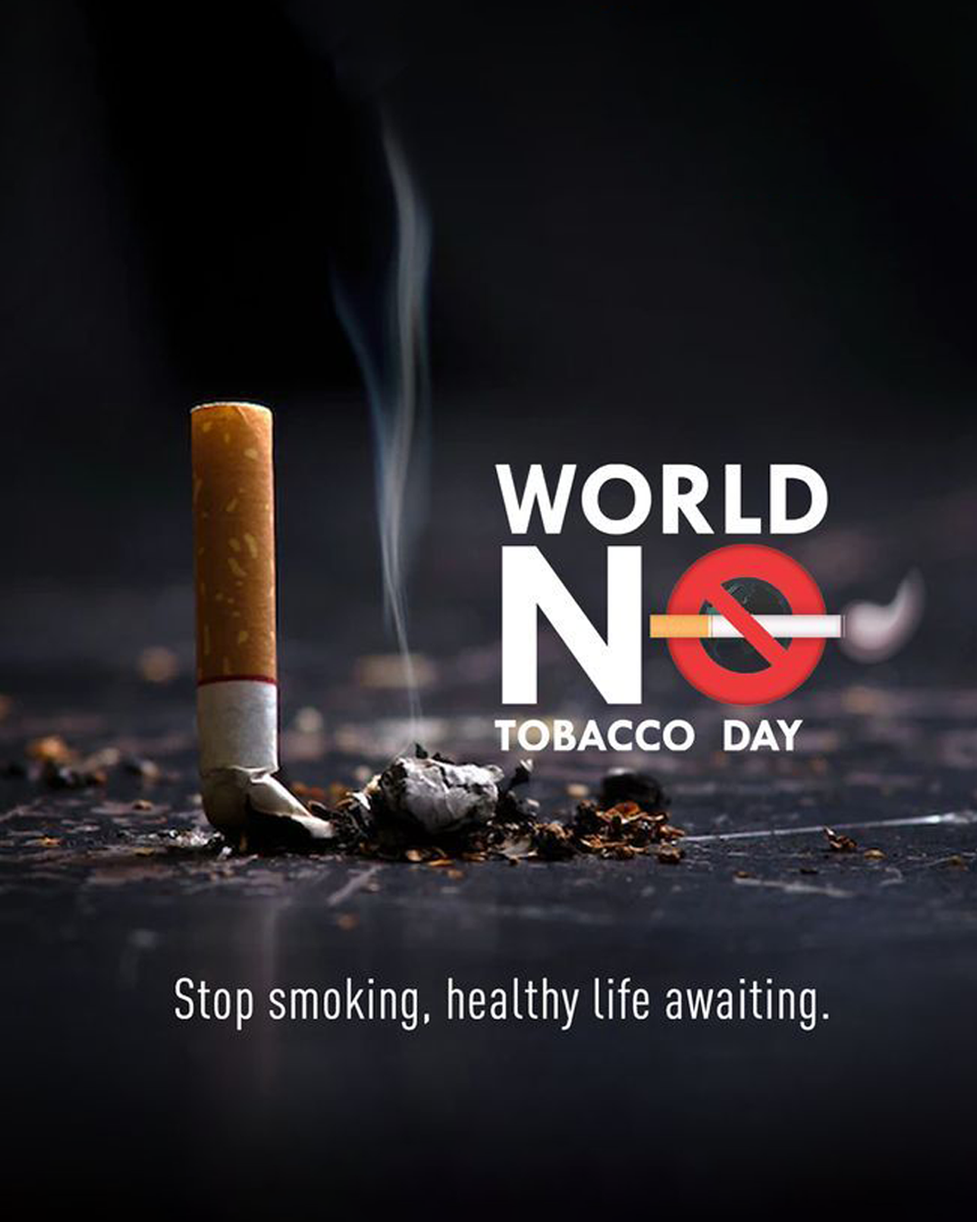 World No Tobacco Day Poster – Awareness Brand Greeting