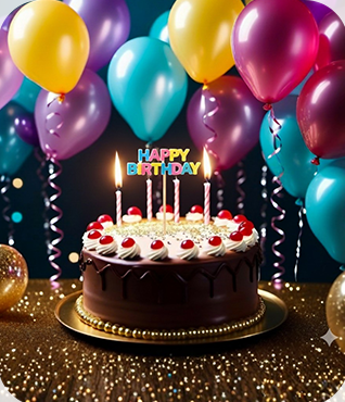 Happy Birthday Poster – Custom Branded Greeting