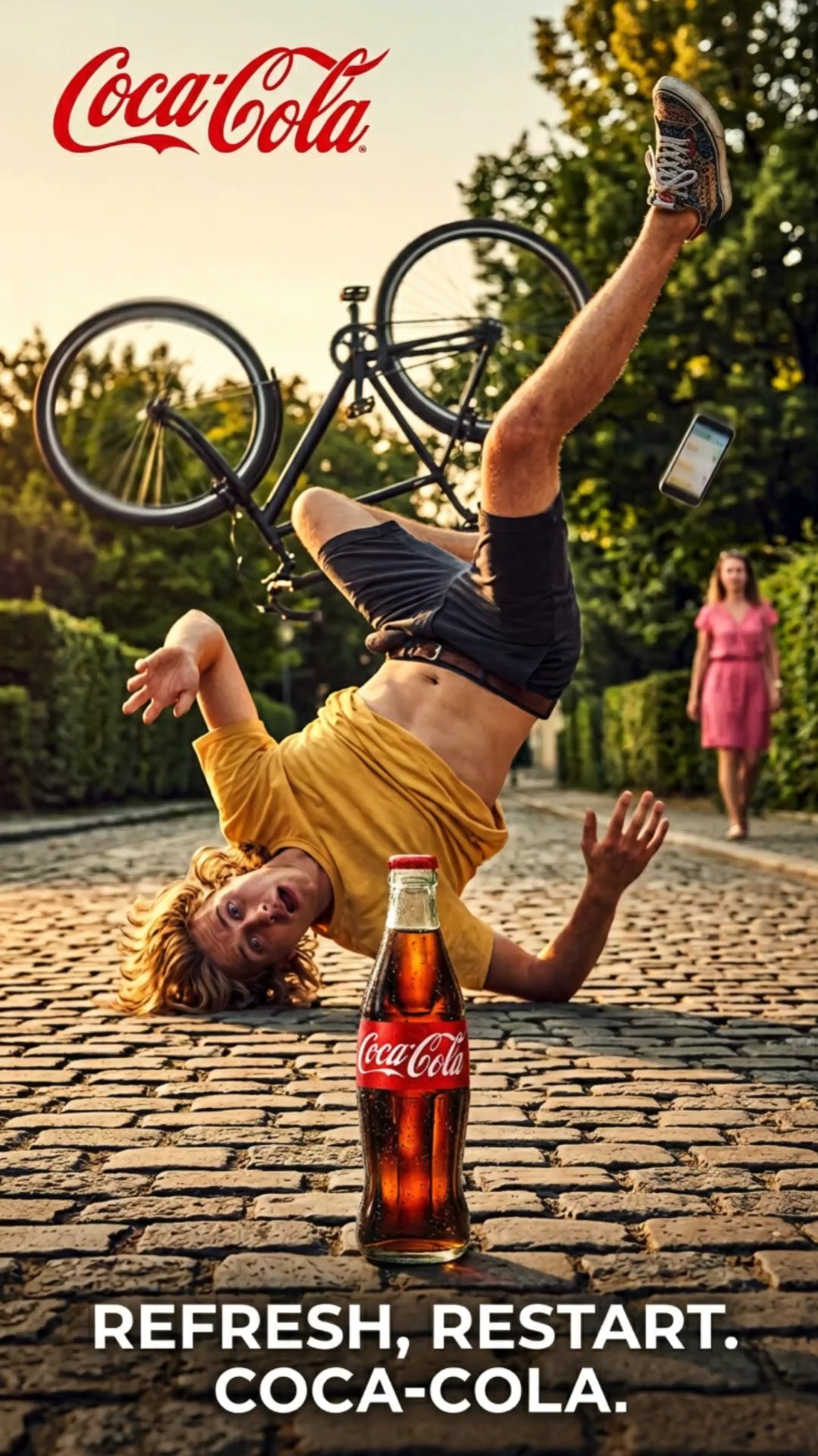 Falling for — high-energy cinematic commercial
